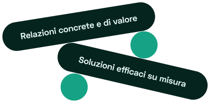 Relazioni concrete e di valore, Soluzioni efficaci su misura